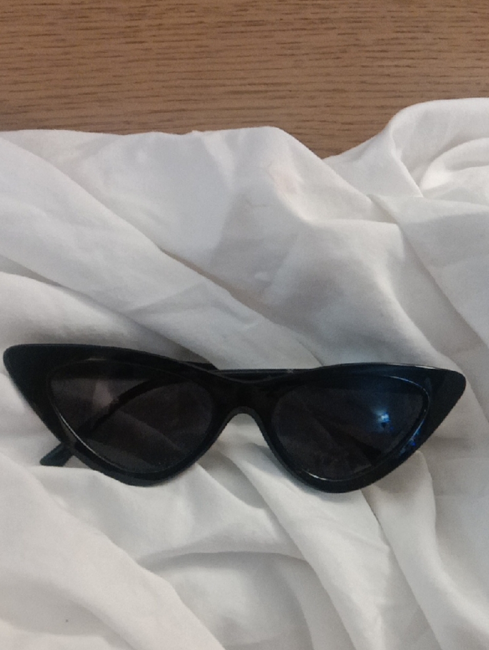 Black Cat-Eye Women's Sunglasses